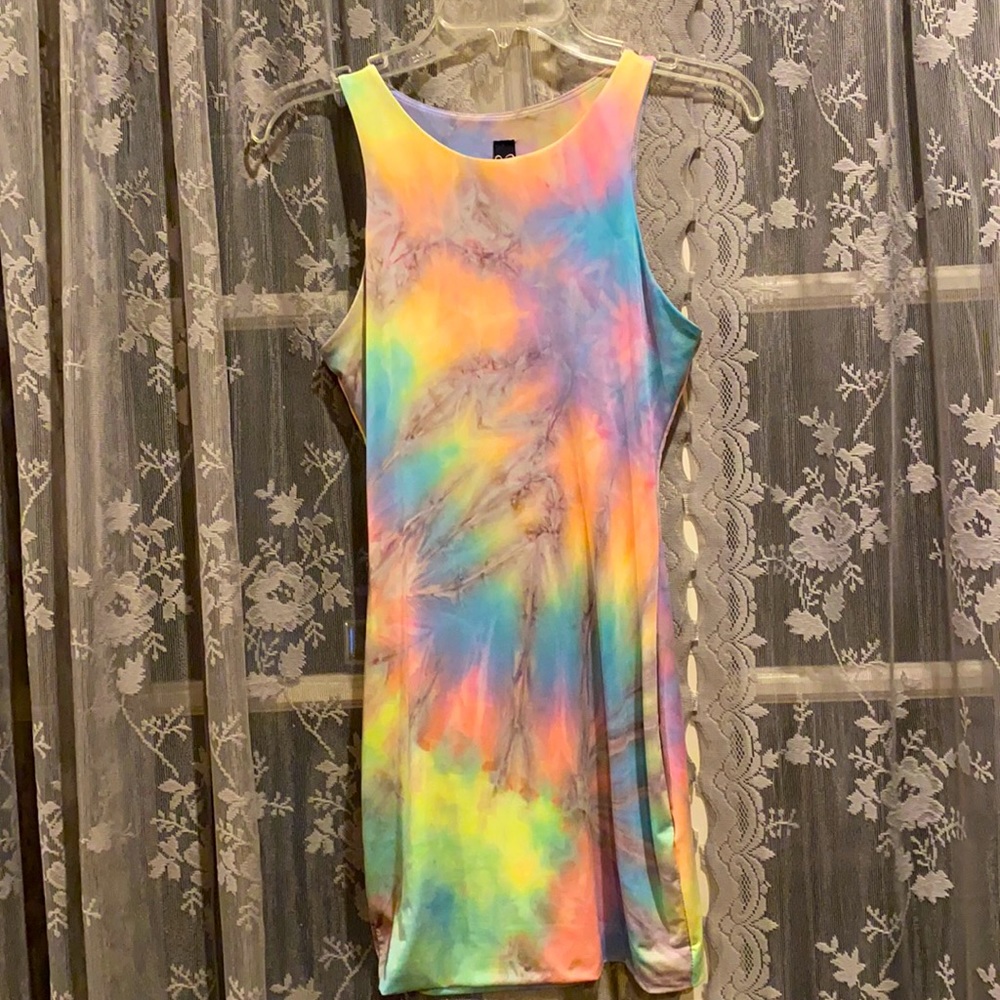 Windsor Tie Dye Mini dress